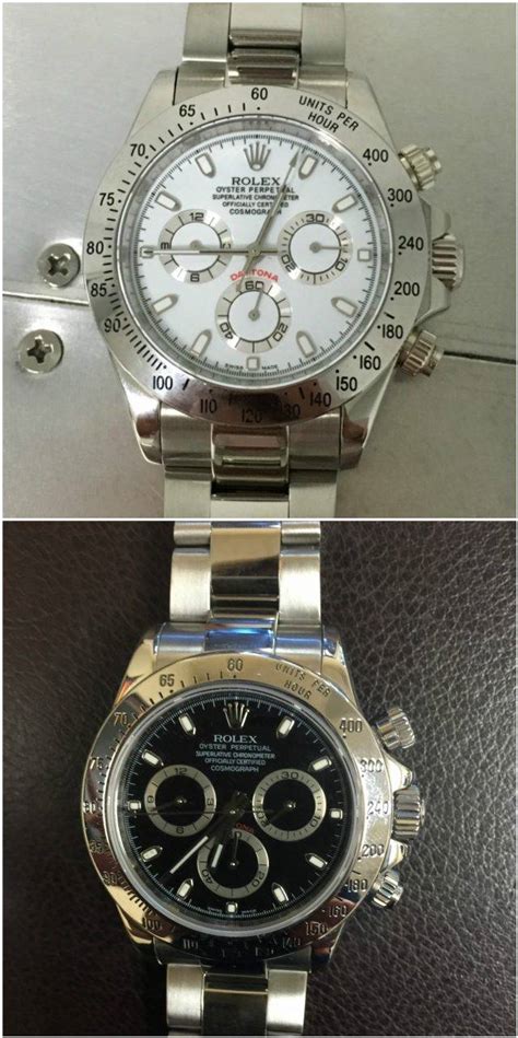 rolex daytona fake vs original